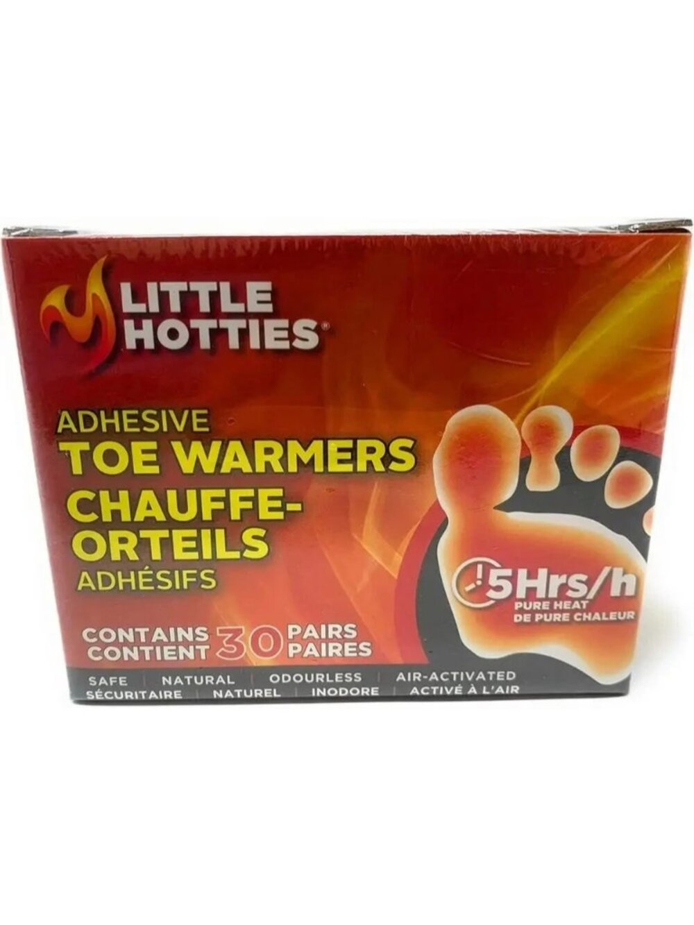 Little Hotties Adhesive Toe Warmers, 30 Pairs